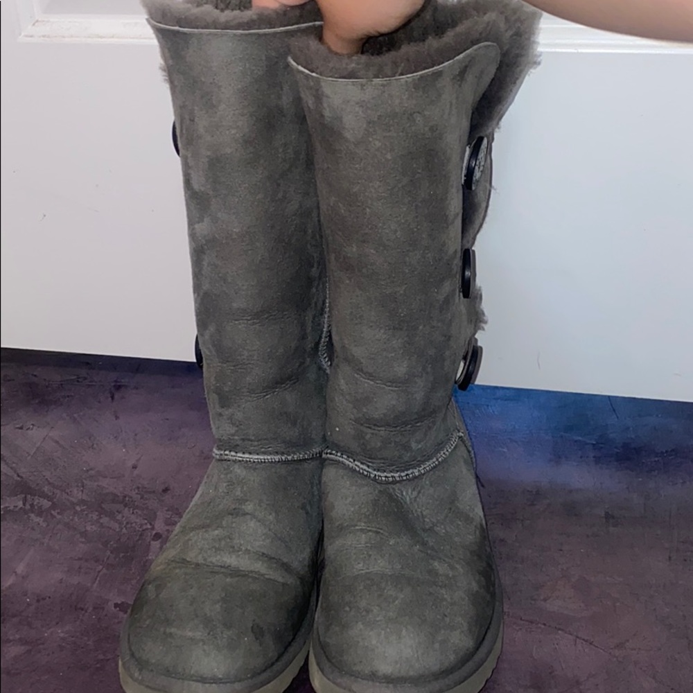 Grey Bailey Button Ugg Tall - image 1